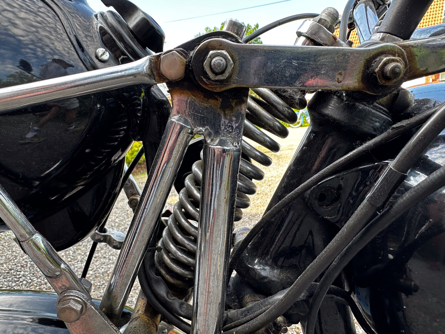 Image of 1943 BSA 500 mechanics
