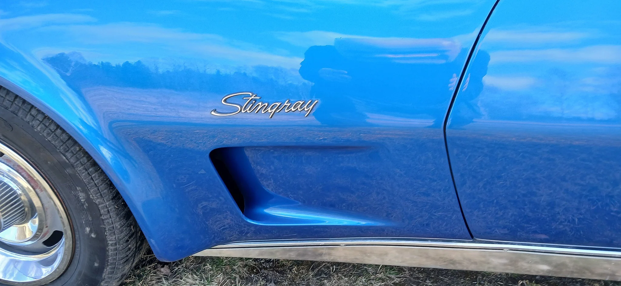 Aussenfoto 1974 Chevrolet Corvette Stingray Convertible C3 (17)