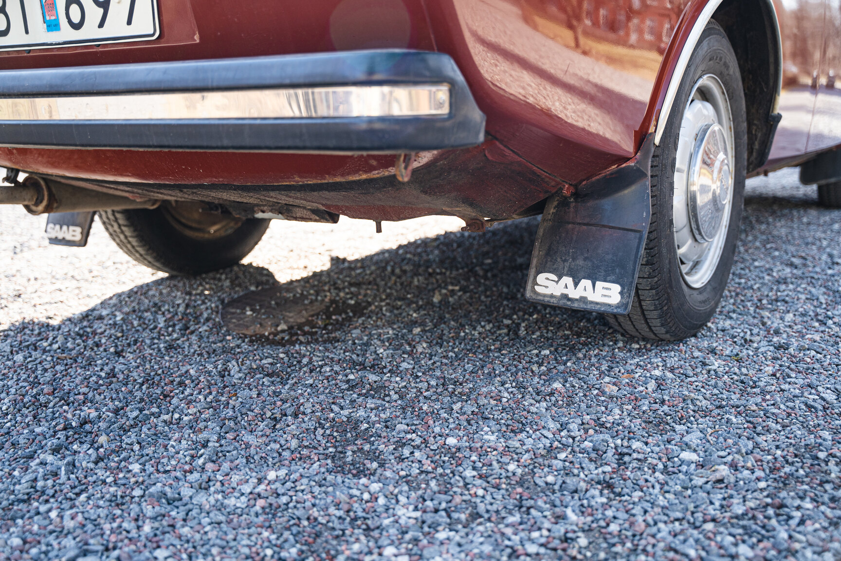 Exteriörbild på 1974 SAAB 99 