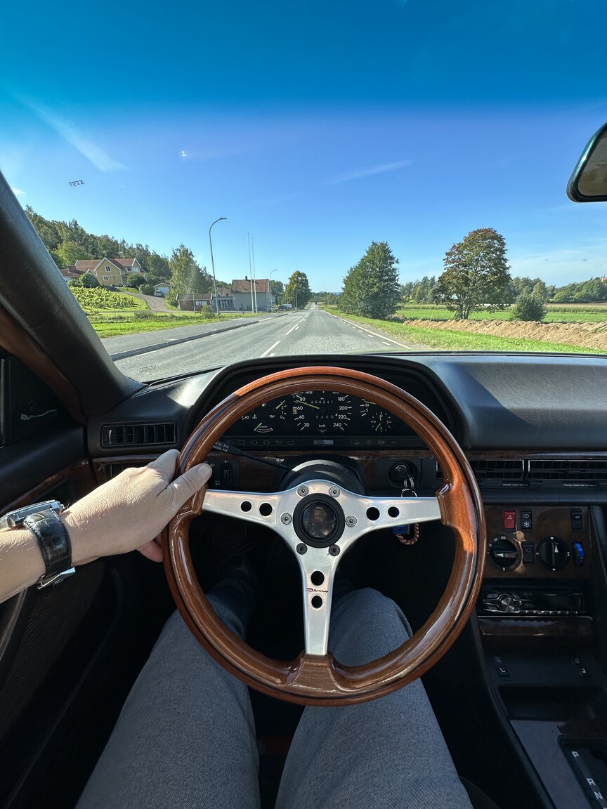 Interiörbild 1986 Mercedes-Benz 500 SEC (53)