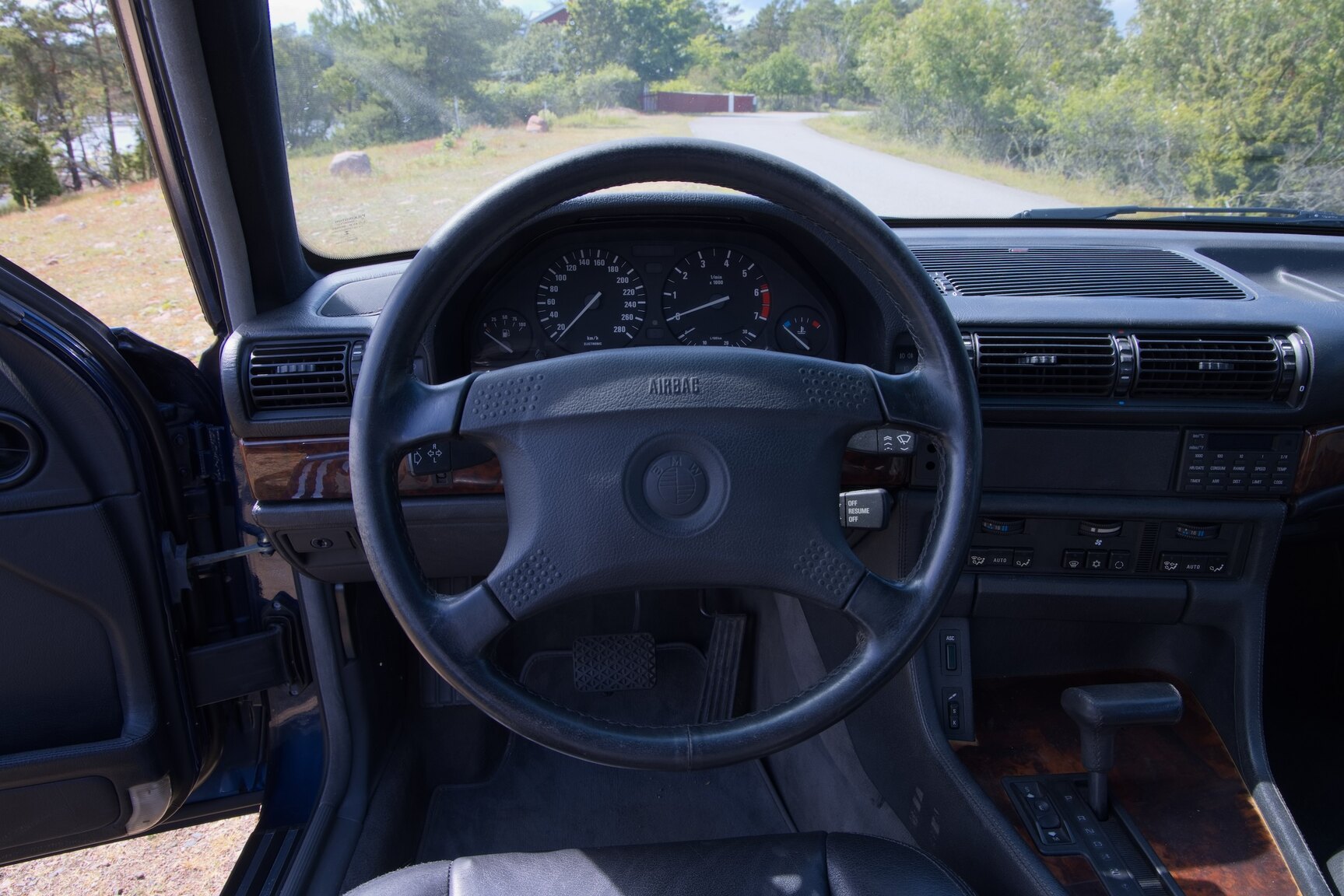 Interiörbild 1990 BMW 750 IAL Highline