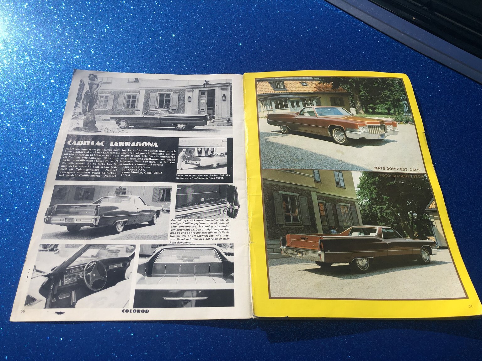Dokumentation, 1969 1969 Cadillac Tarragona
