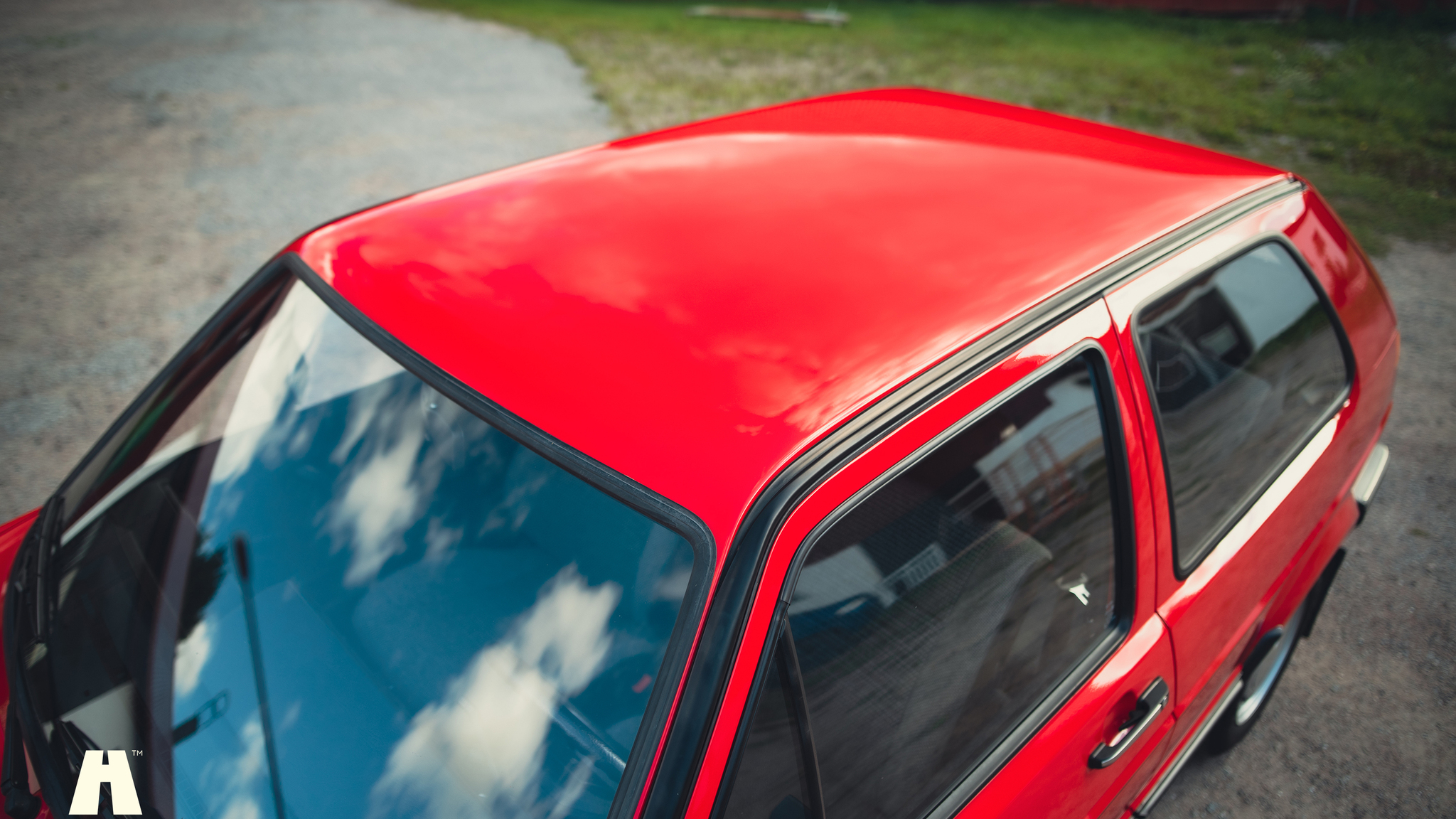Exterior image of 1986 Volkswagen Golf CL