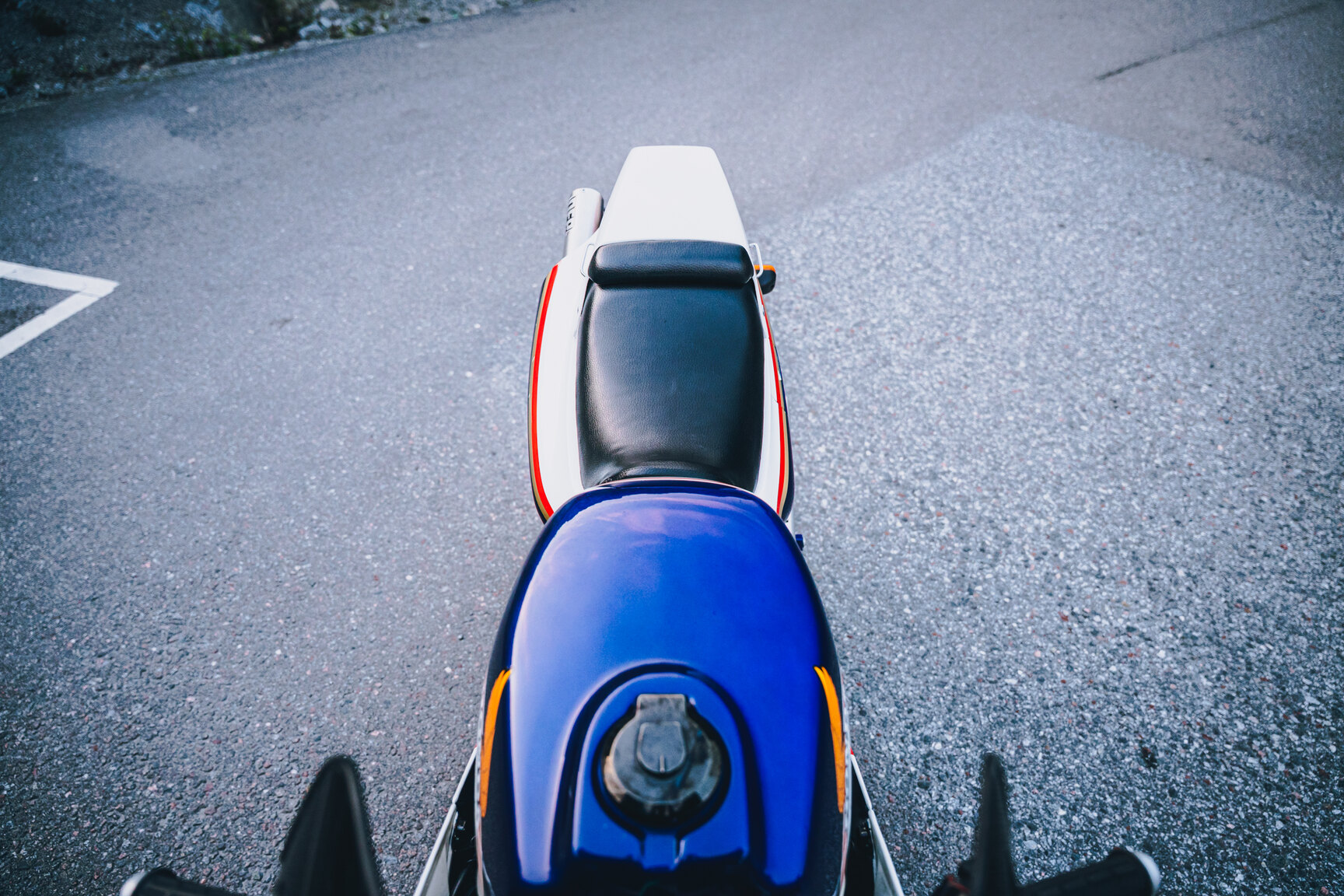 Aussenfoto 1986 Honda NS400R Rothmans Replica