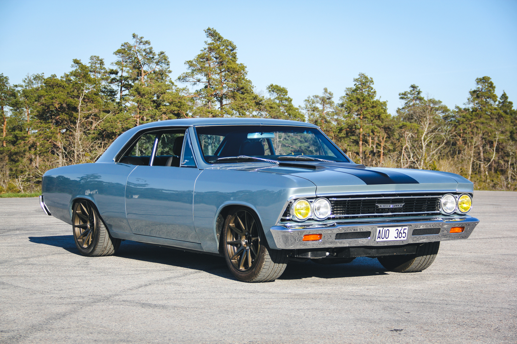 Exteriörbild på 1966 Chevrolet Chevelle Malibu Pro Touring (4)