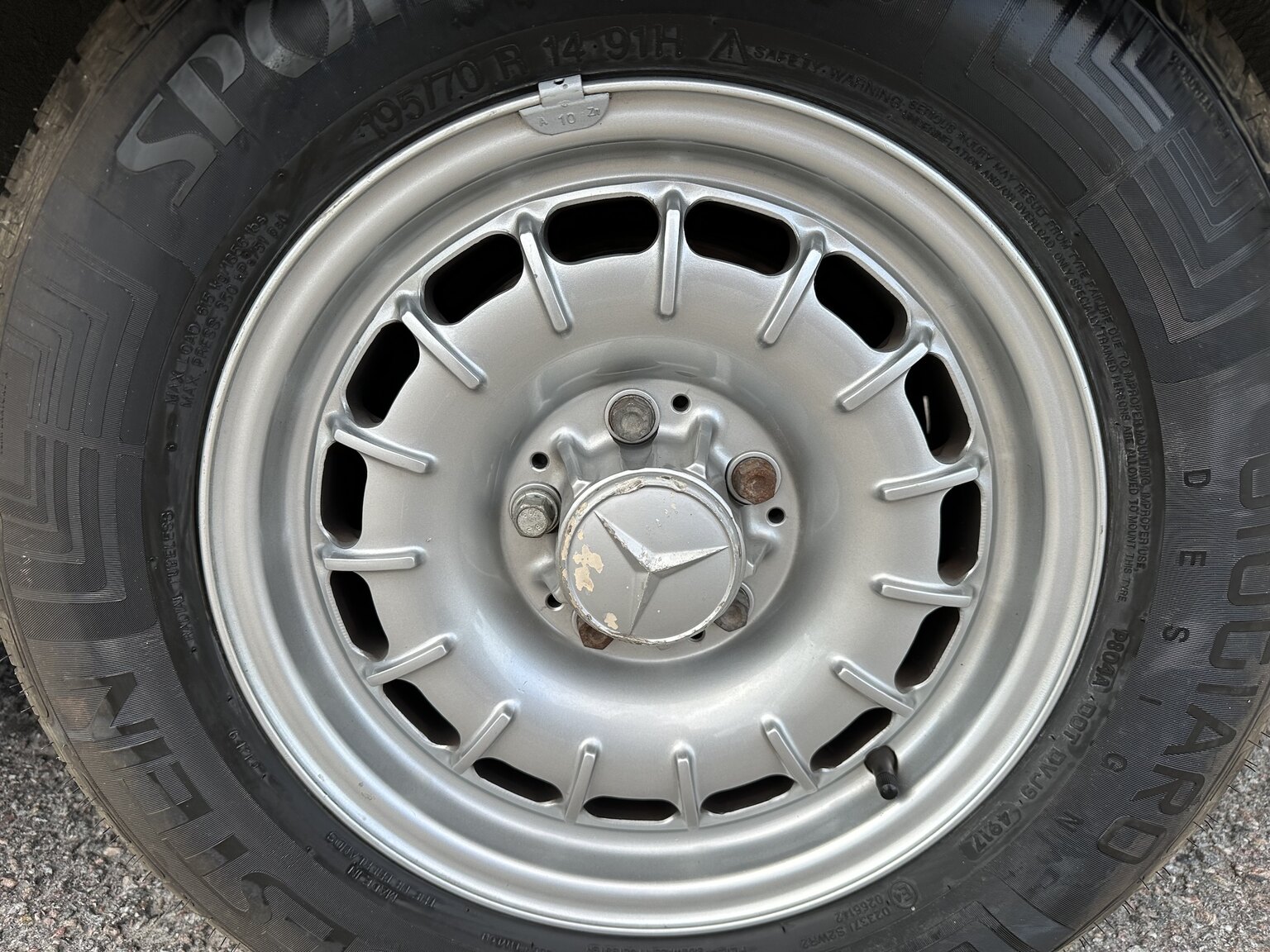 Aussenfoto 1974 Mercedes benz 450 SL