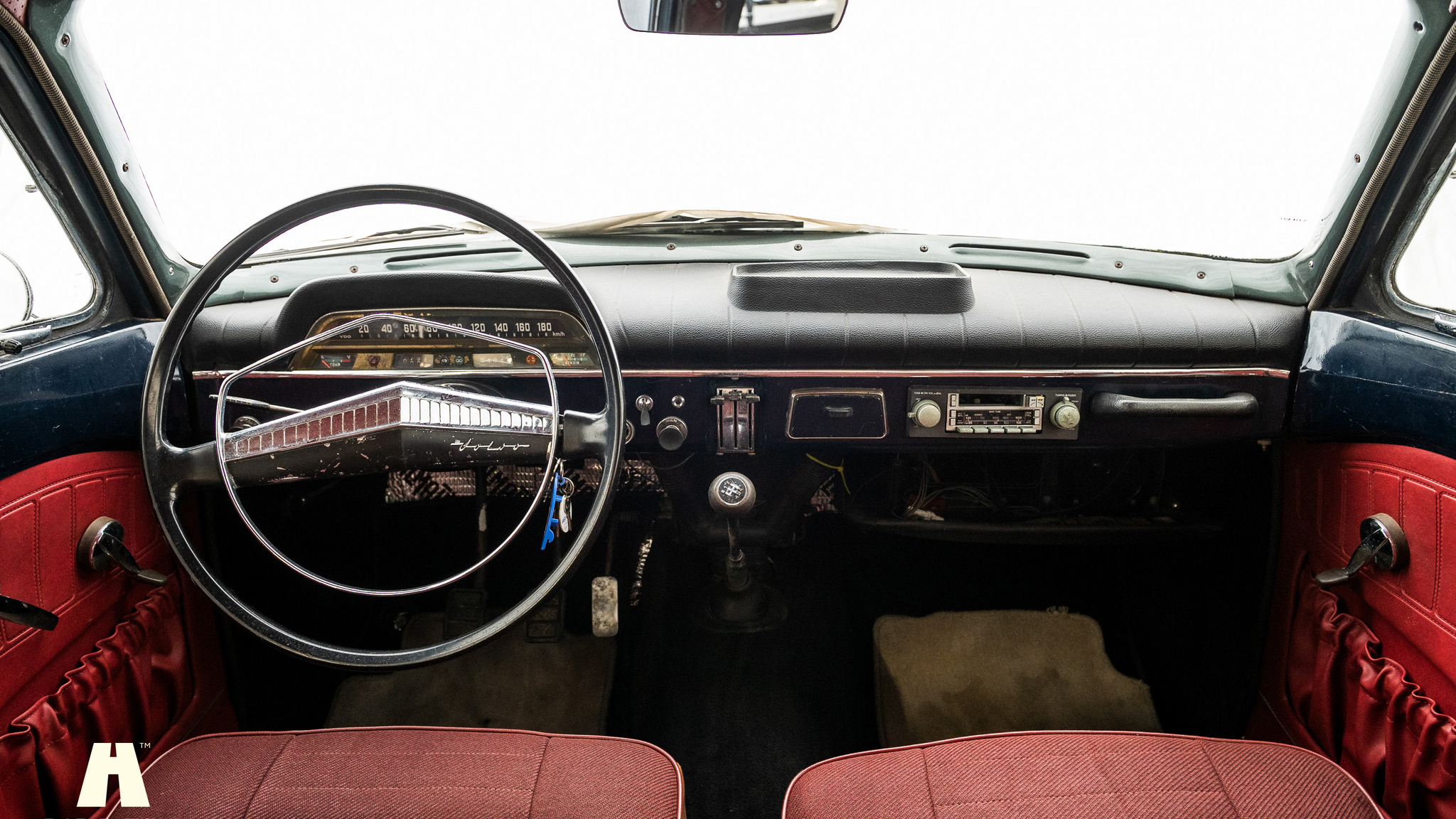 Innenraumfoto von 1967 Volvo Amazon 122 S herrgårdsvagn (40)
