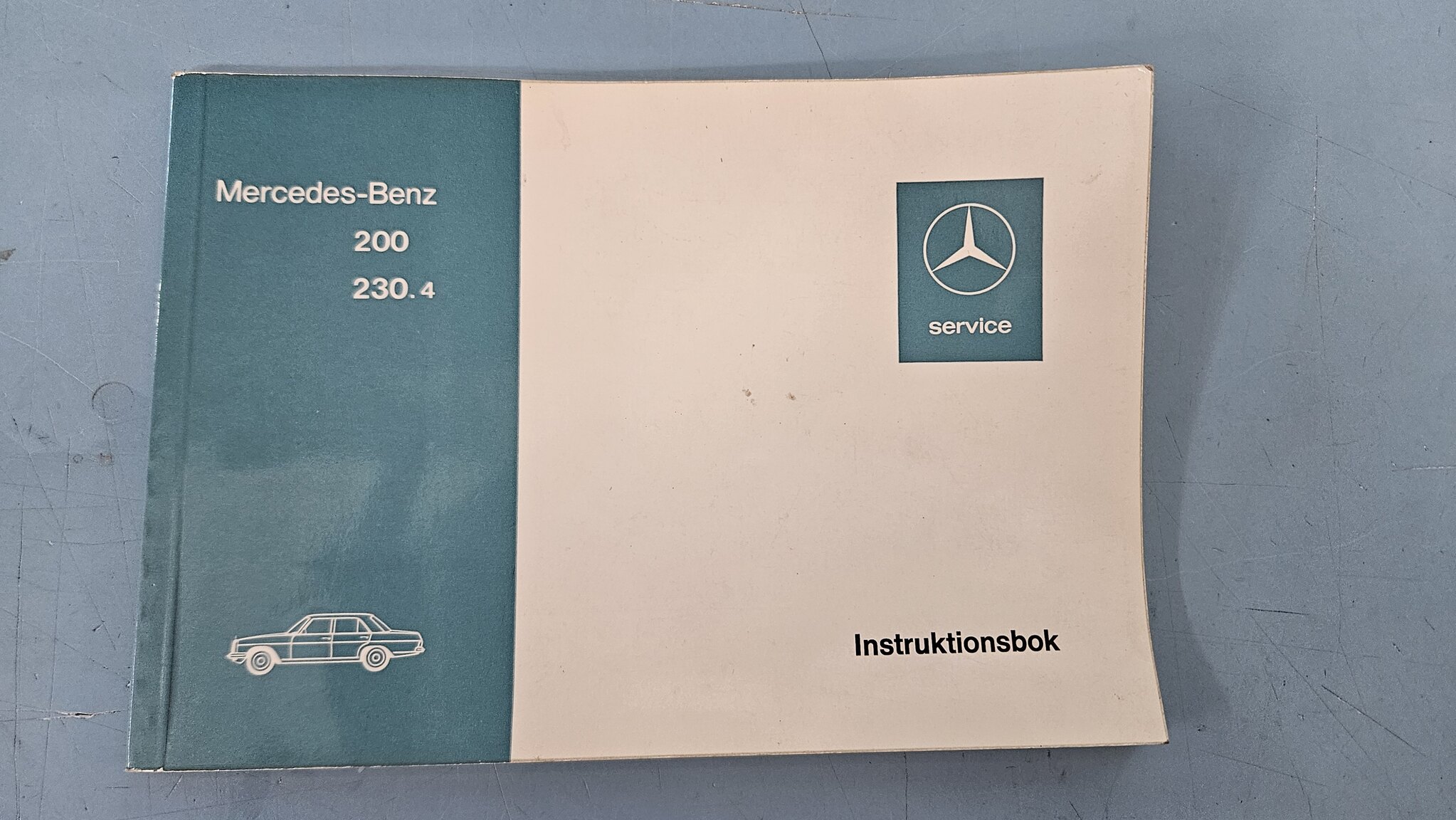 Dokumentation för 1975 Mercedes-Benz 200