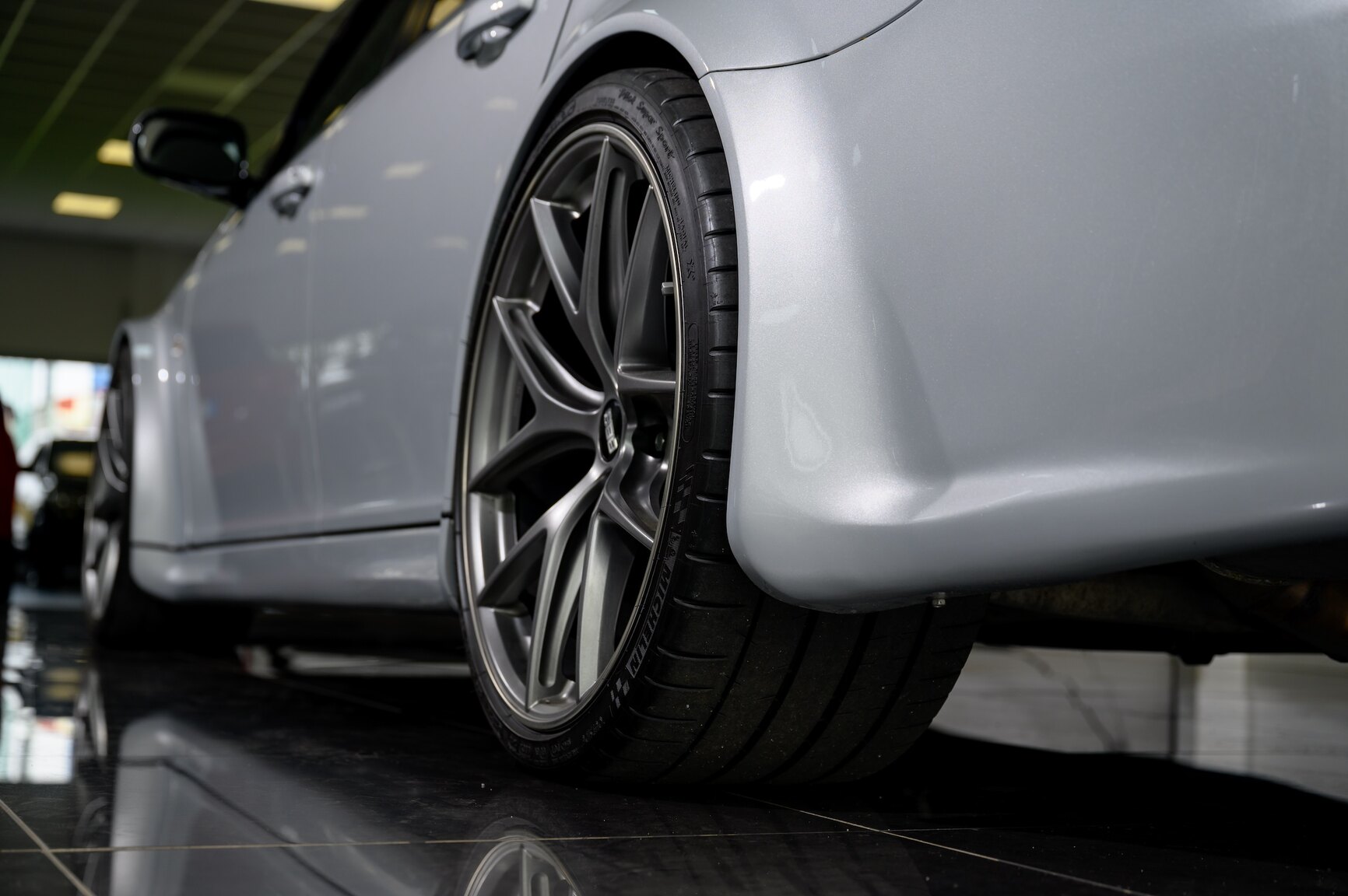 Exterior image of 2008 SAAB 9-3 Aero SportSedan Silver Beast SFRO