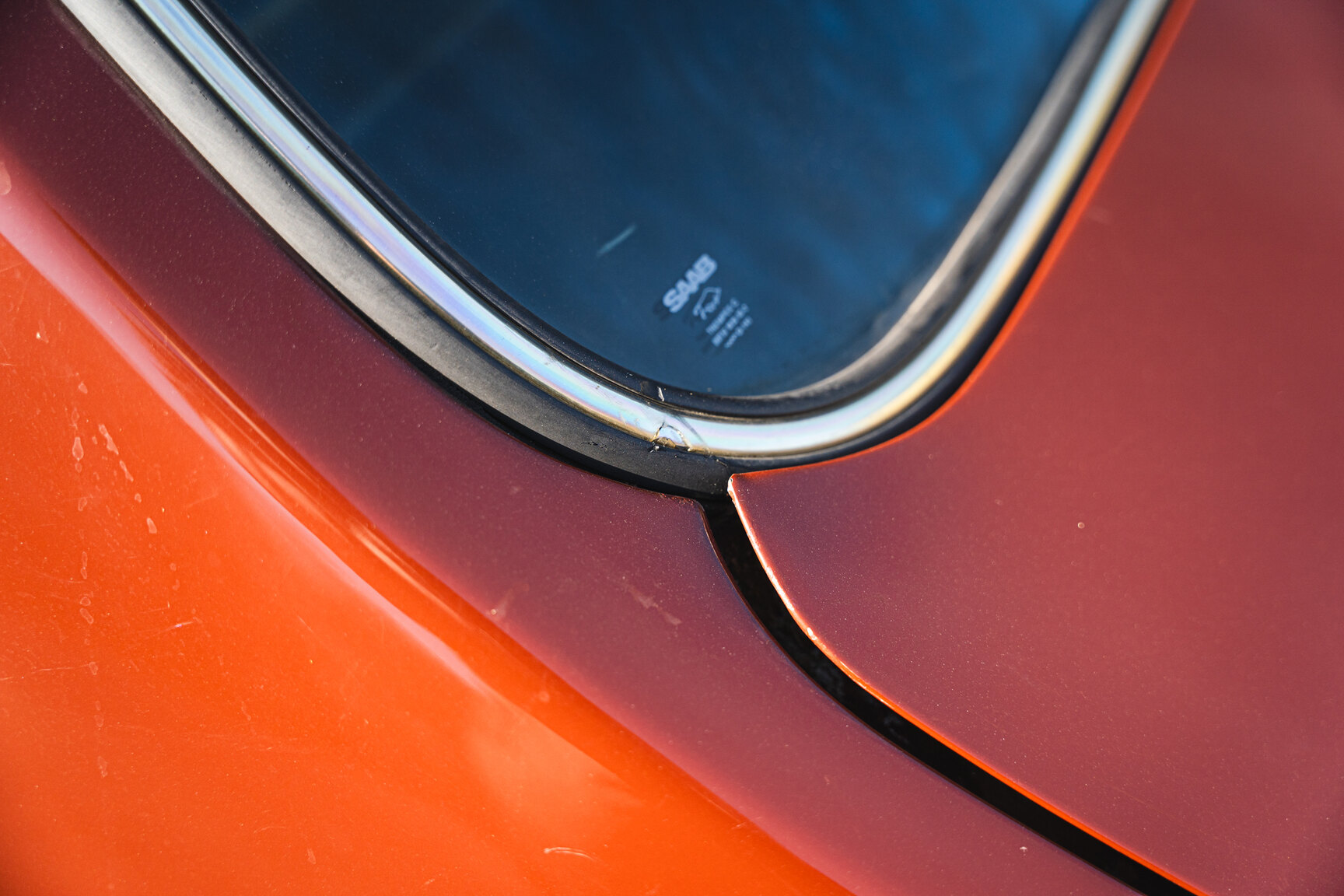 Exterior image of 1974 SAAB 99 