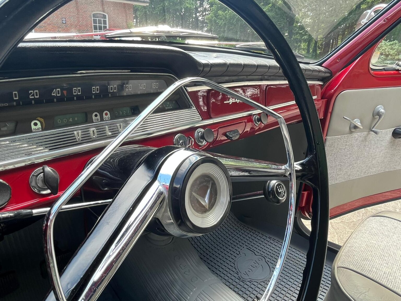 Interiörbild 1960 Volvo PV 544A Sport