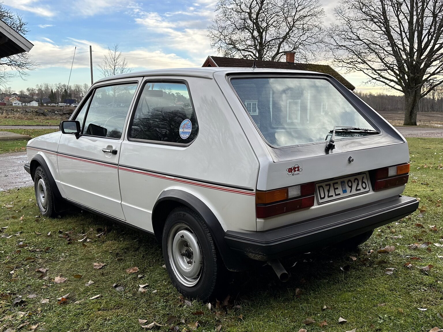 Aussenfoto 1984 Volkswagen Golf GTI Special