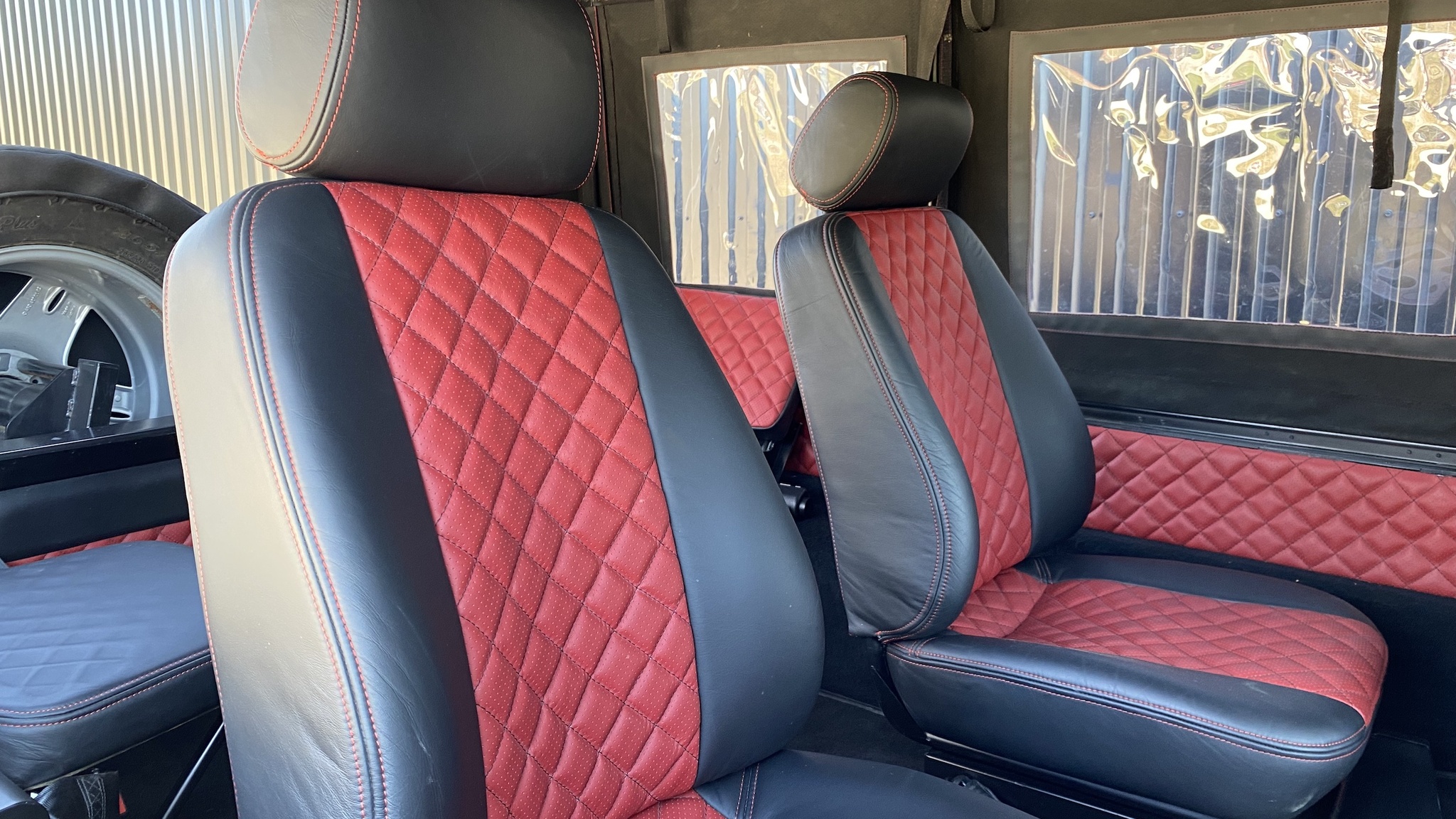 Interiörbild 1996 Mercedes G230 STEYR-PUCH Automat
