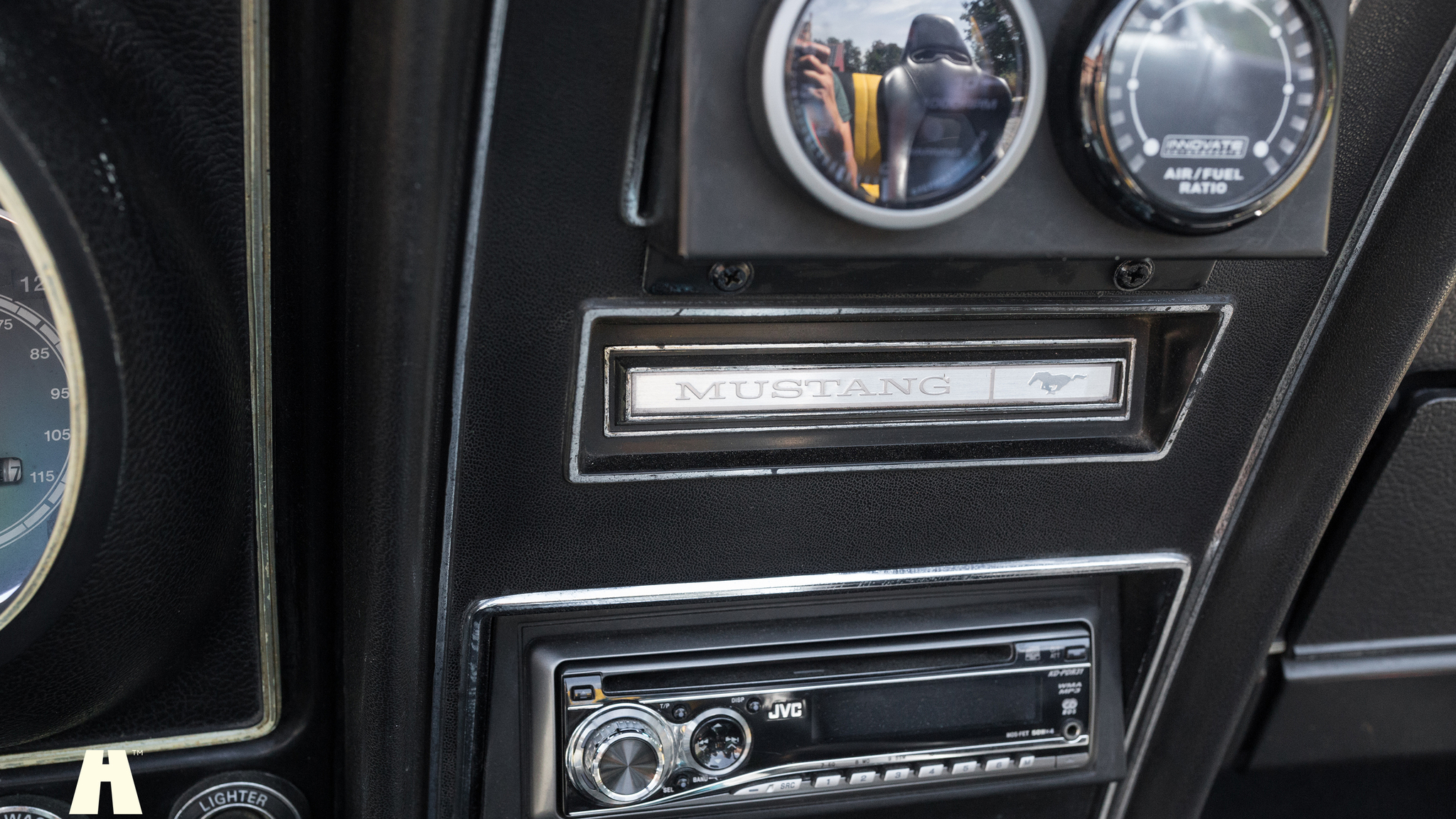 Interiörbild 1971 Ford Mustang 429 Cabriolet (47)