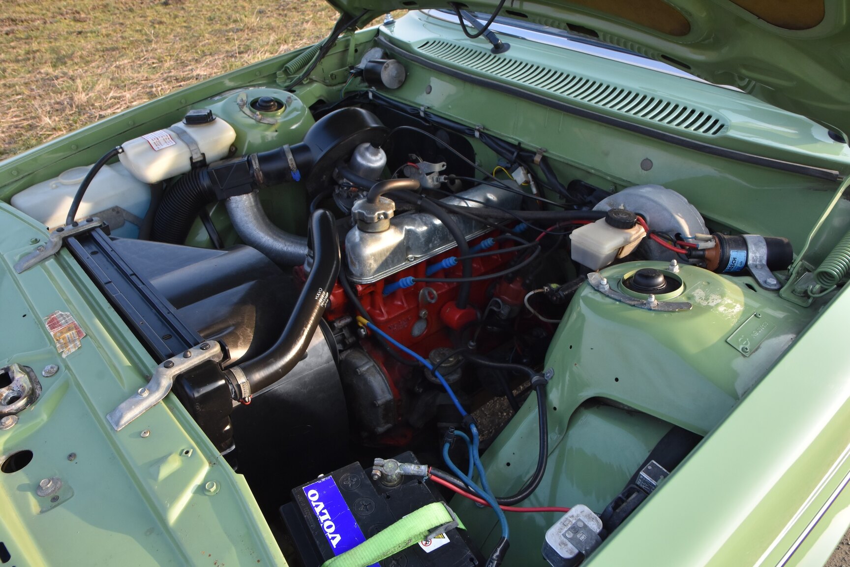 1975 Volvo 242, Mekanik