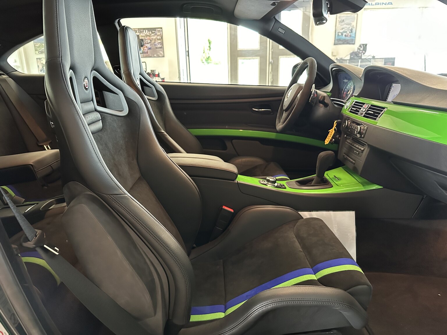 Interiörbild 2013 ALPINA B3 GT3