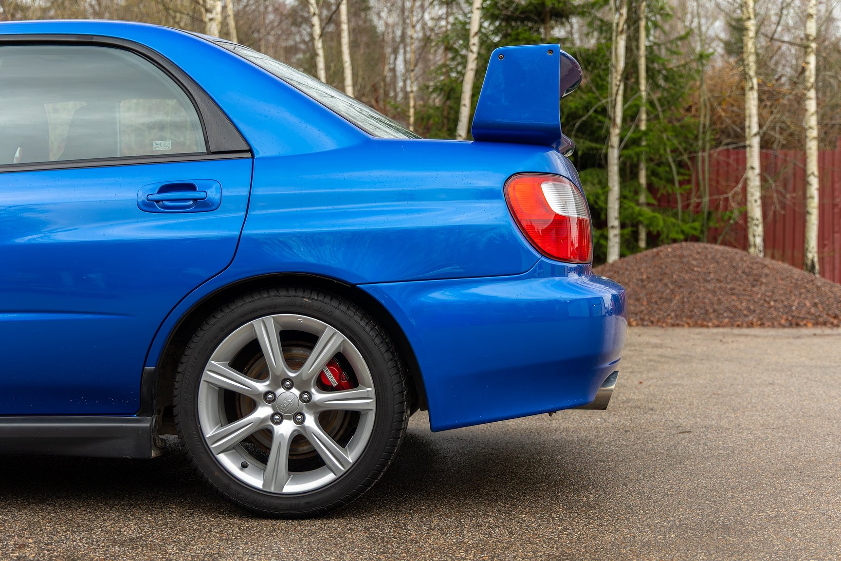 Exteriörbild på 2001 Subaru Impreza 2.0 WRX Turbo 4WD