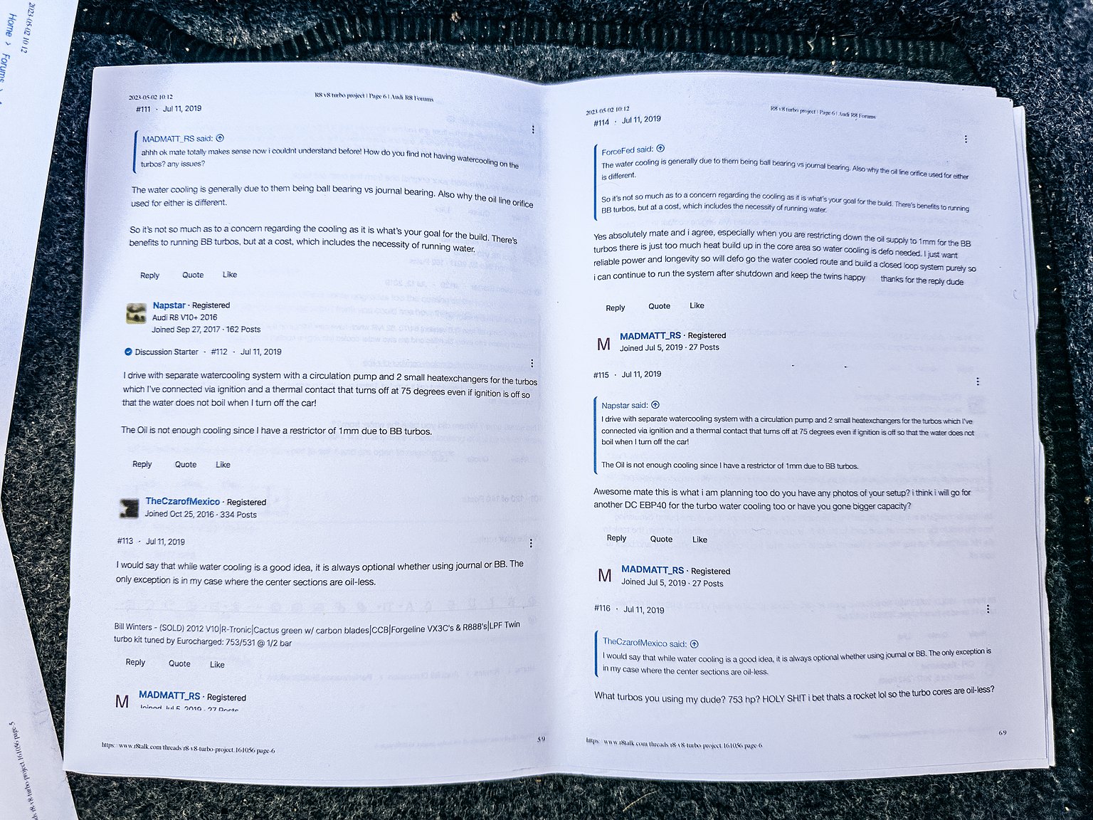 Documentation for 2008 Audi R8 4.2 V8 Turbo Manuell