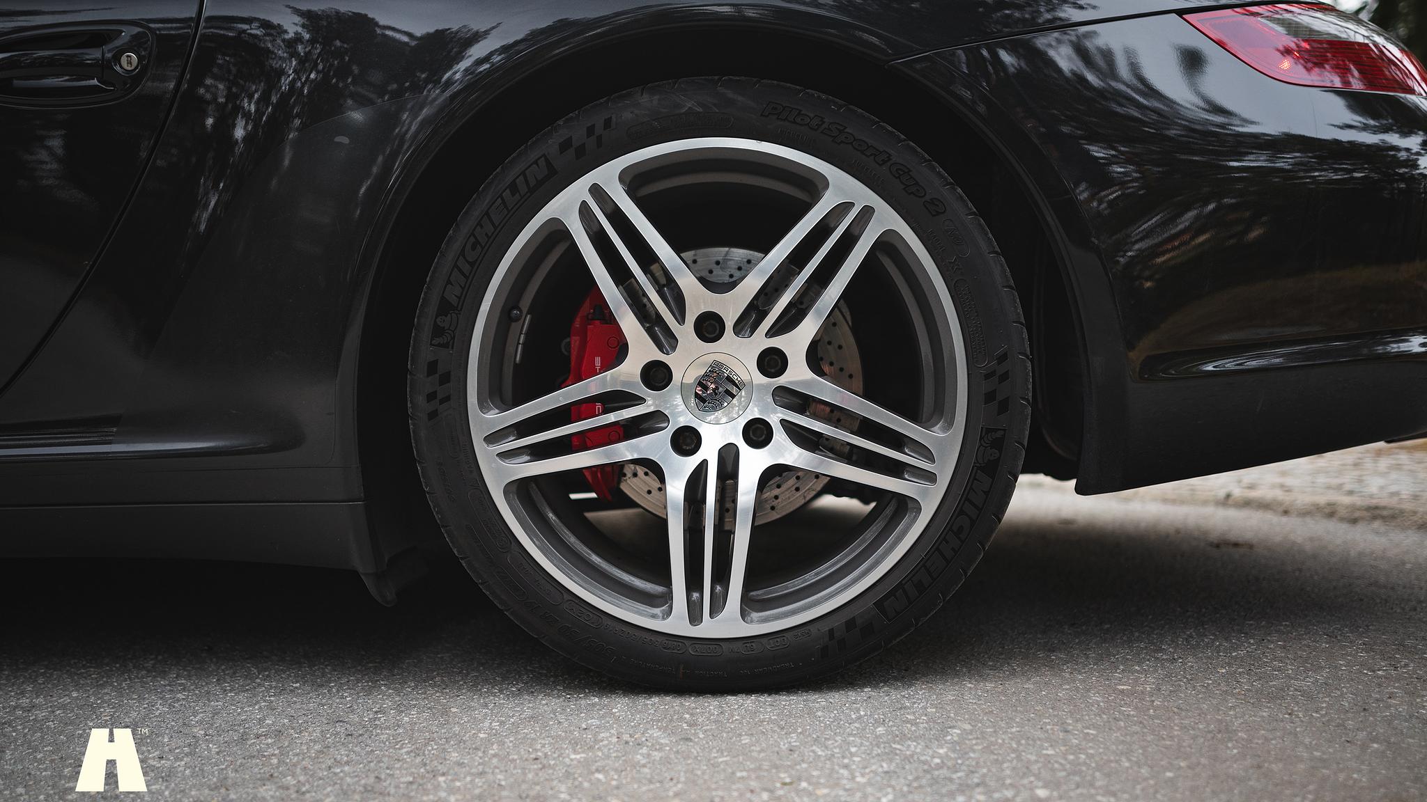 Exteriörbild på 2008 Porsche 997 4S Cabriolet 