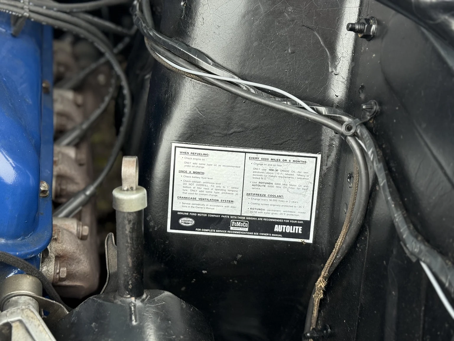 1966 Ford Mustang Convertible 289 V8 (9), Mekanik