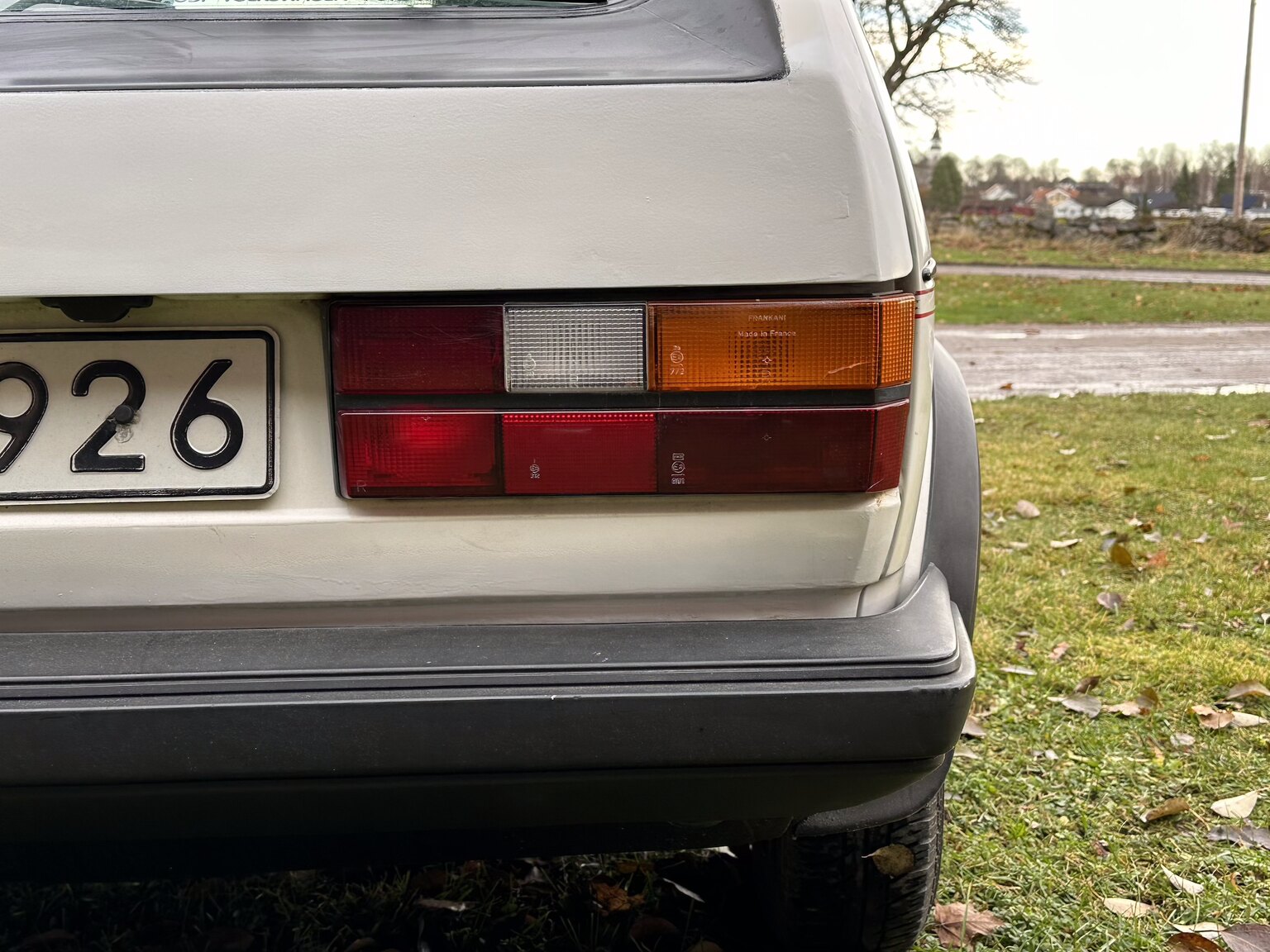 Exterior image of 1984 Volkswagen Golf GTI Special