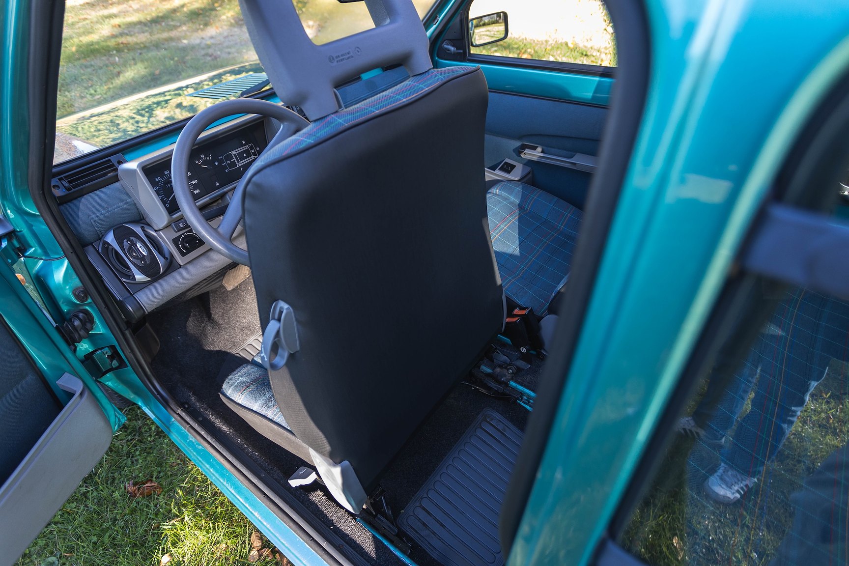 Interiörbild 1996 Fiat Panda CLX Selecta Tetto Apribile