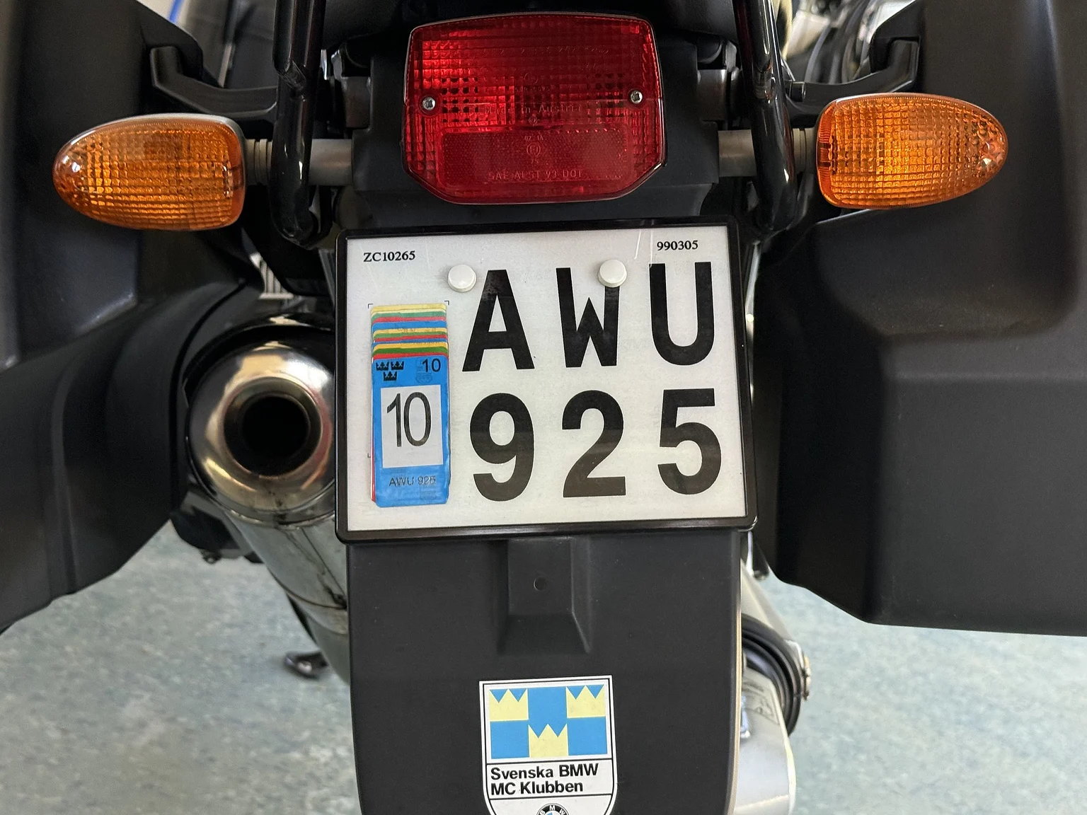 Exteriörbild på 1999 BMW Motorrad R 1100 R (74)