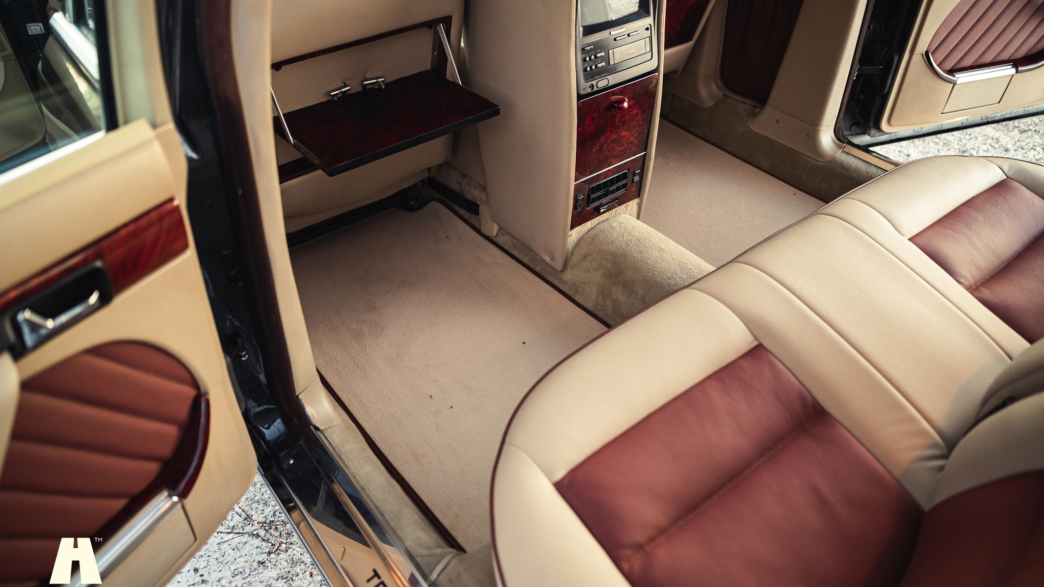 Innenraumfoto von 1991 Mercedes 1000 SEL TRASCO