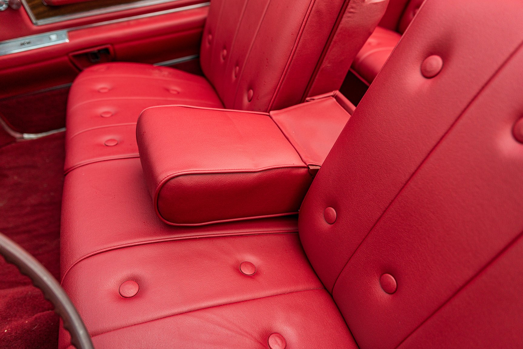 Innenraumfoto von 1968 Cadillac DeVille Convertible