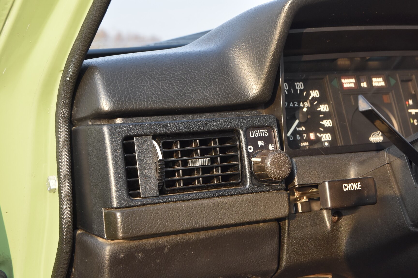Interiörbild 1975 Volvo 242