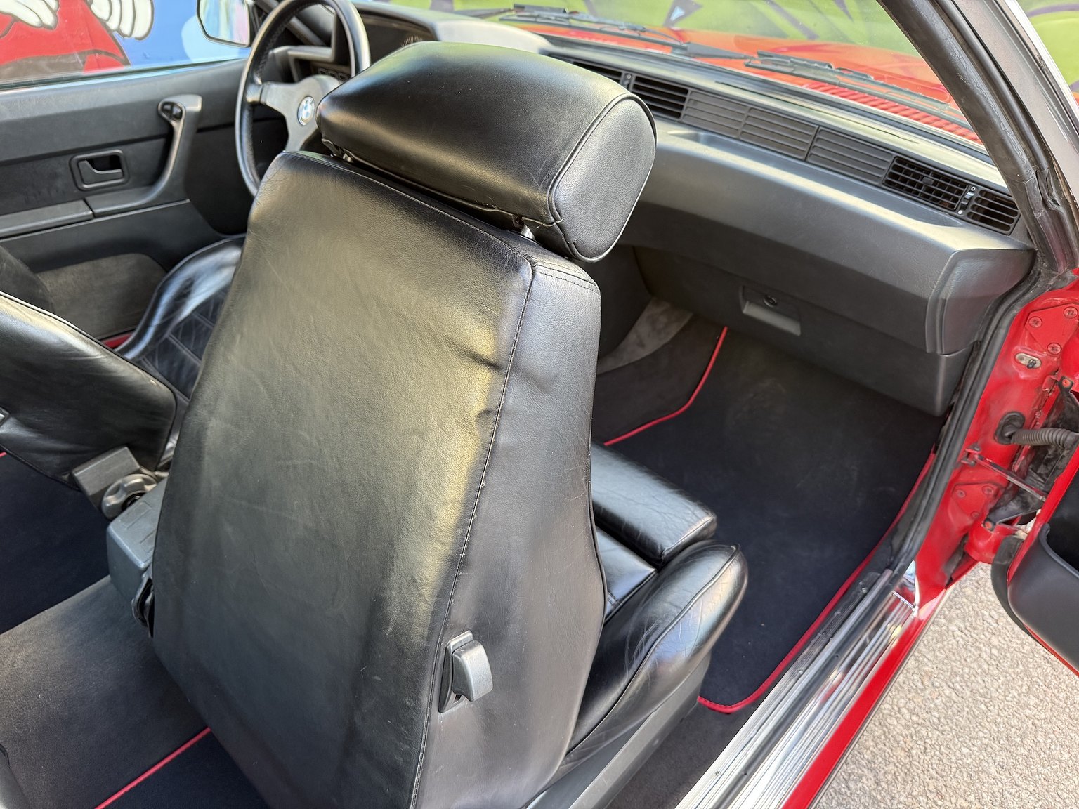 Interiörbild 1984 BMW 635CSi