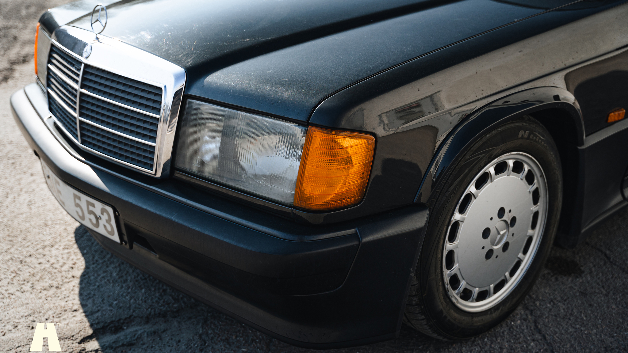 Exterior image of 1992 Mercedes-Benz 190E 2.5-16 Cosworth