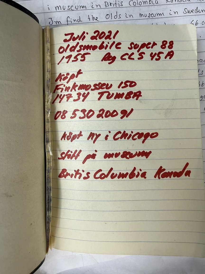 Dokumentation, 1955 Oldsmobile Super 88 (13)