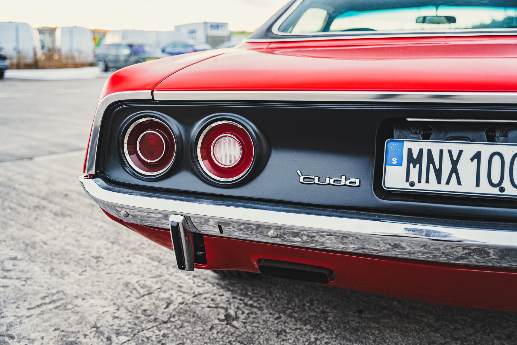 Aussenfoto 1972 Plymouth Cuda 340