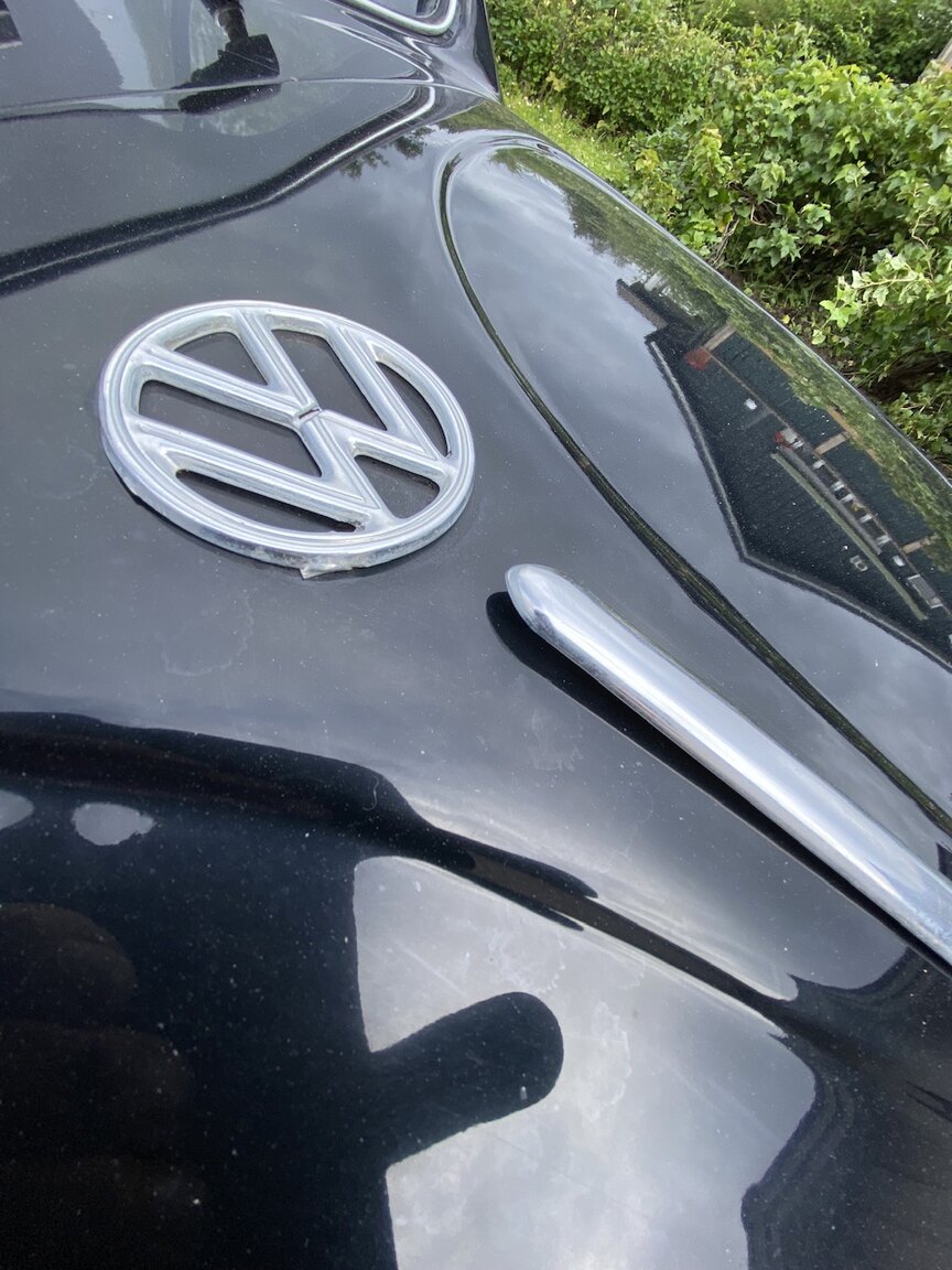 Exteriörbild på 1955 Volkswagen Beetle 1200