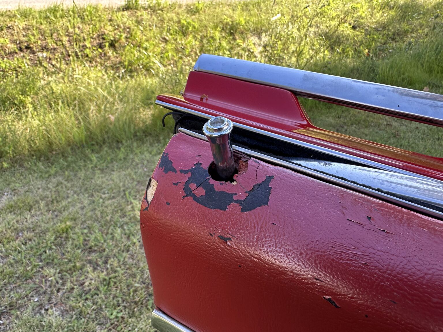 Interiörbild 1961 Ford Thunderbird Convertible