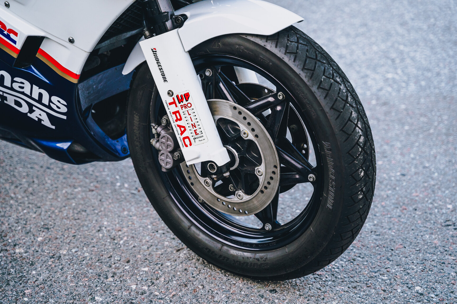 Exterior image of 1986 Honda NS400R Rothmans Replica