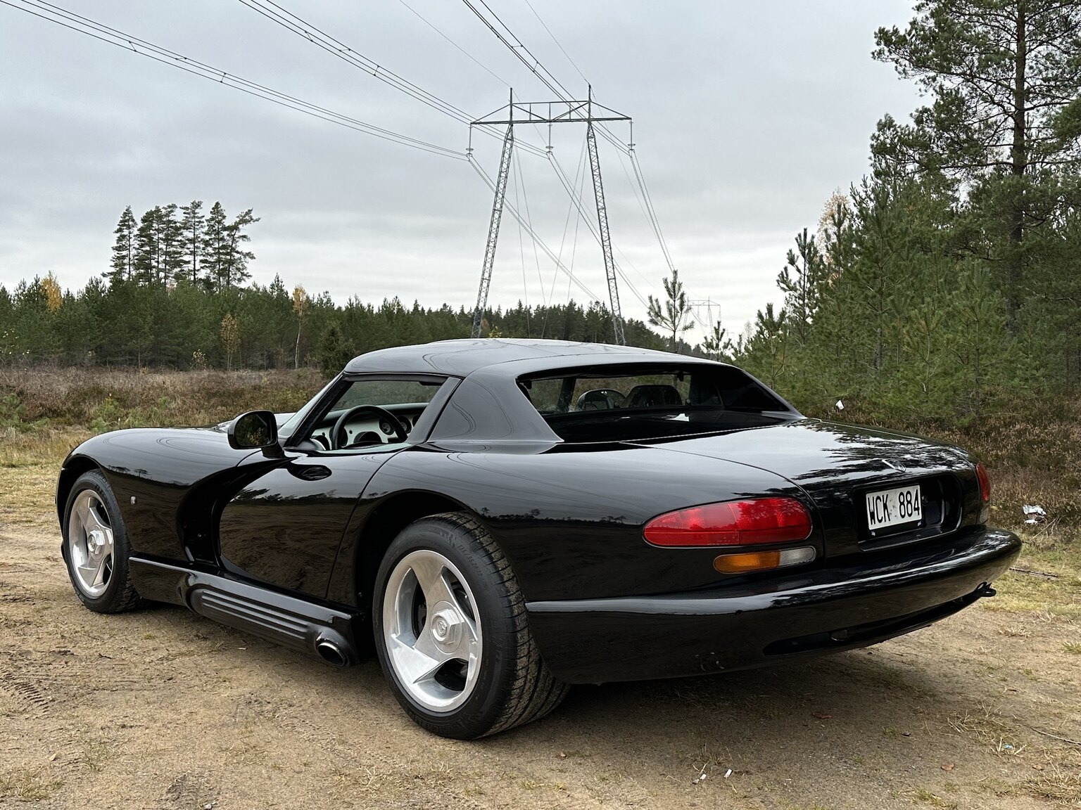 Exteriörbild på 1994 Chrysler Viper RT/10