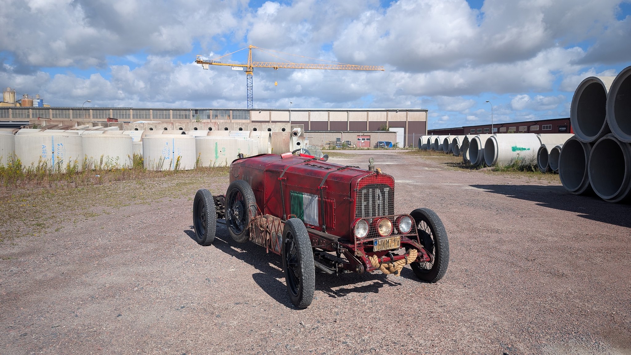 Exterior image of 1929 FIAT 321C (521c) "Flying Fiona"