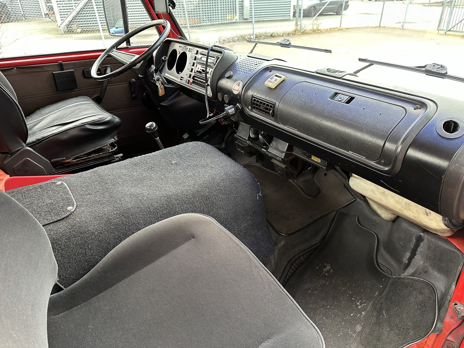 Interiörbild 1983 Volkswagen LT46 bärgare (21)