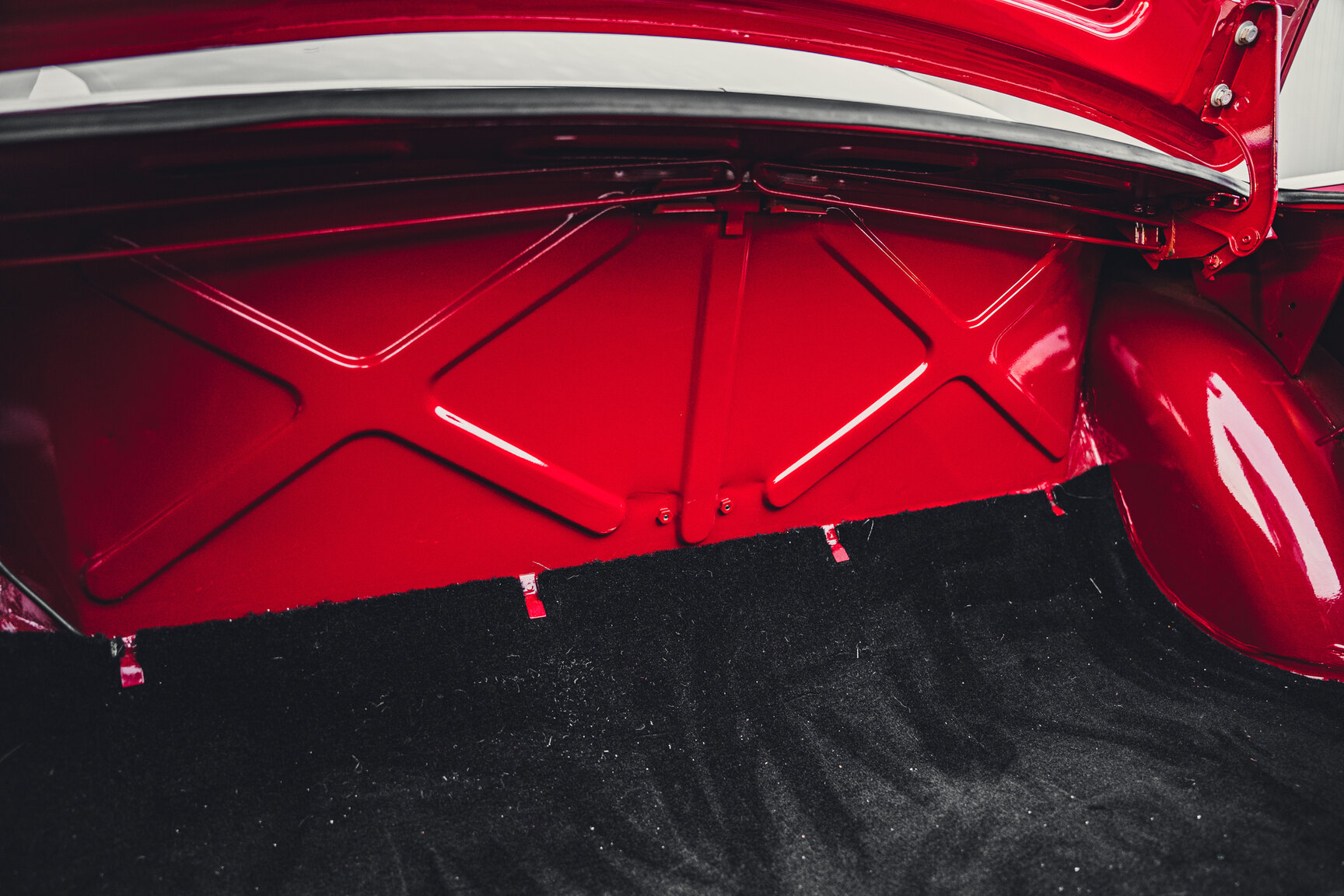 Innenraumfoto von 1963 Volvo P1800 S