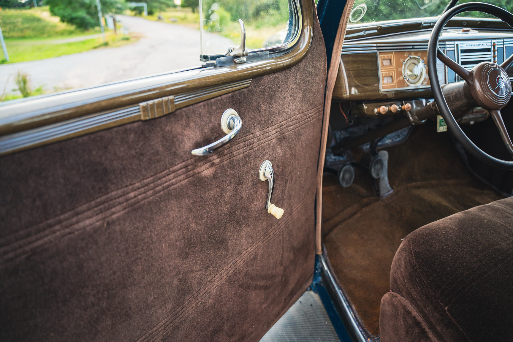 Innenraumfoto von 1939 Plymouth Road king P8 Coupe  (11)