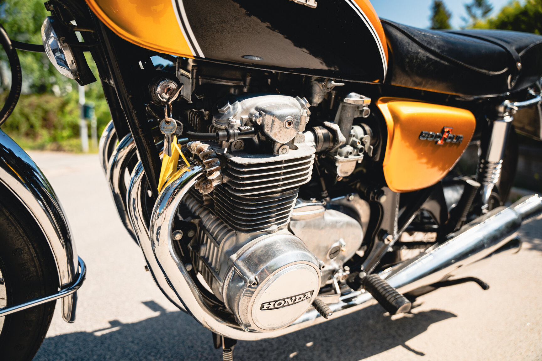 1972 Honda CB 500 Four, Mekanik