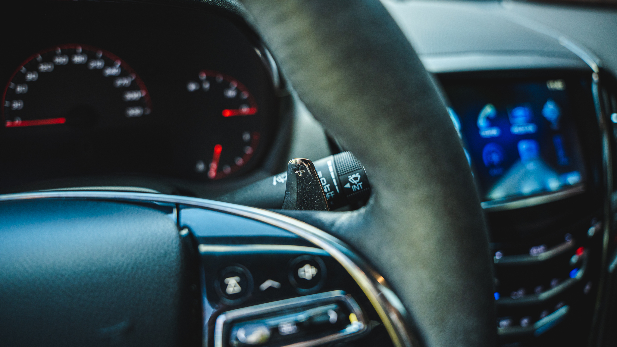 Interiörbild 2016 Cadillac ATS-V (36)