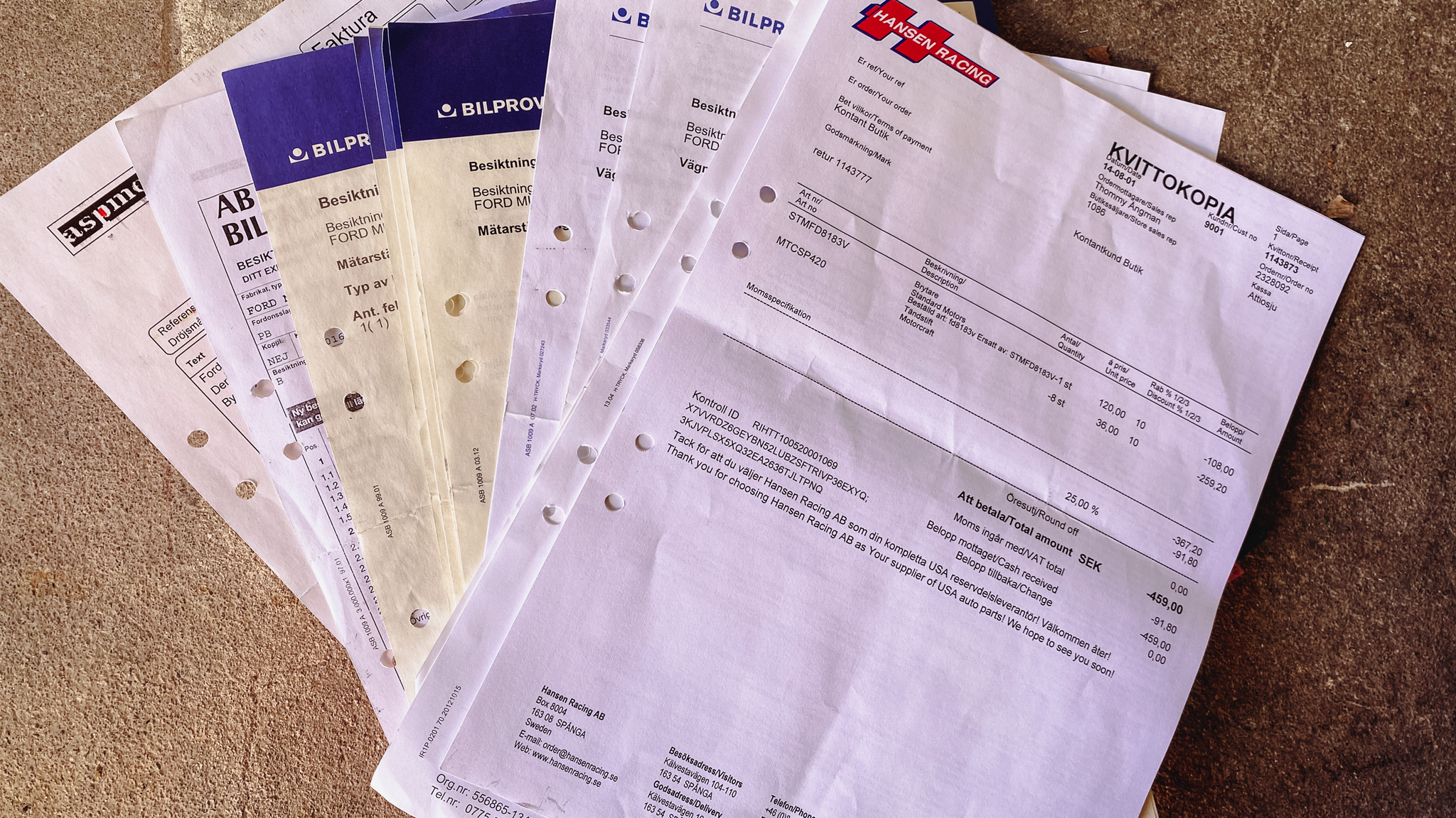 Dokumentation, 1968 Ford Mustang 302ci Cabriolet (2)