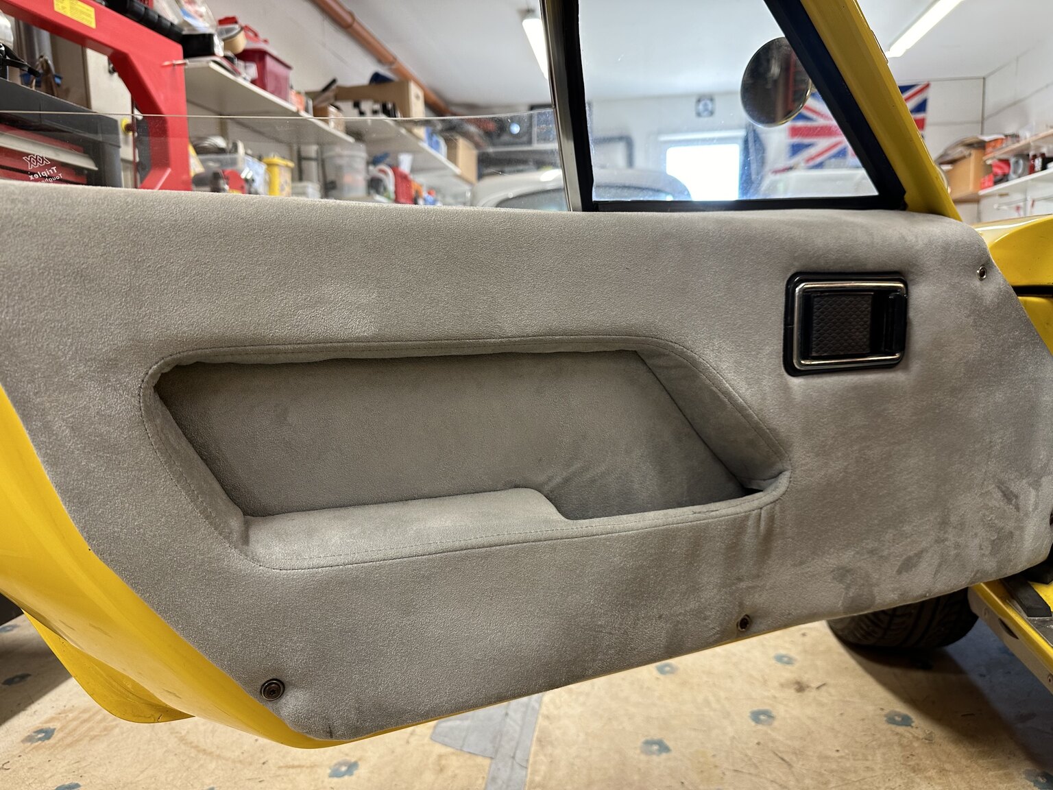 Innenraumfoto von 1970 Lotus Europa S2