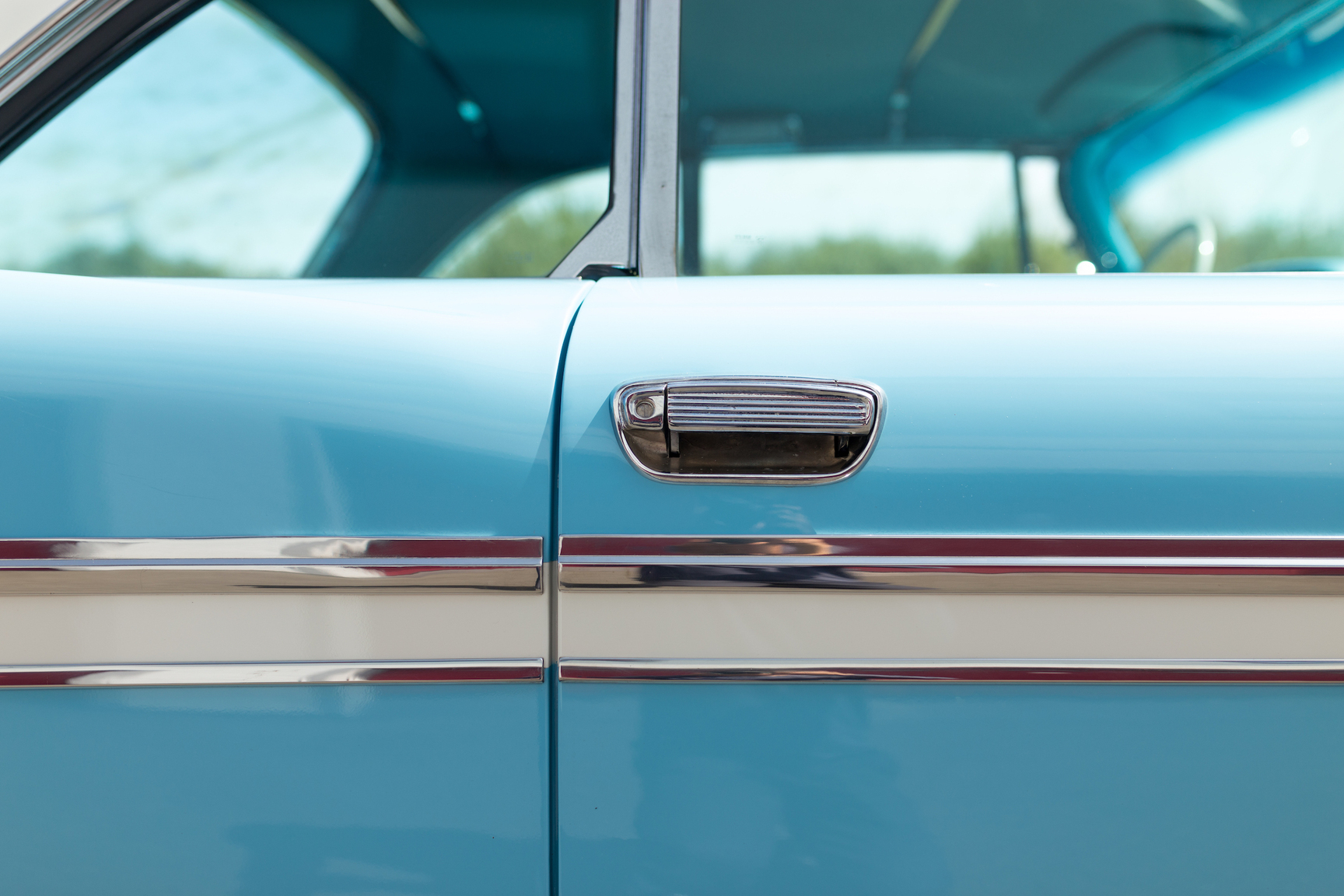 Exteriörbild på 1957 Chrysler New Yorker