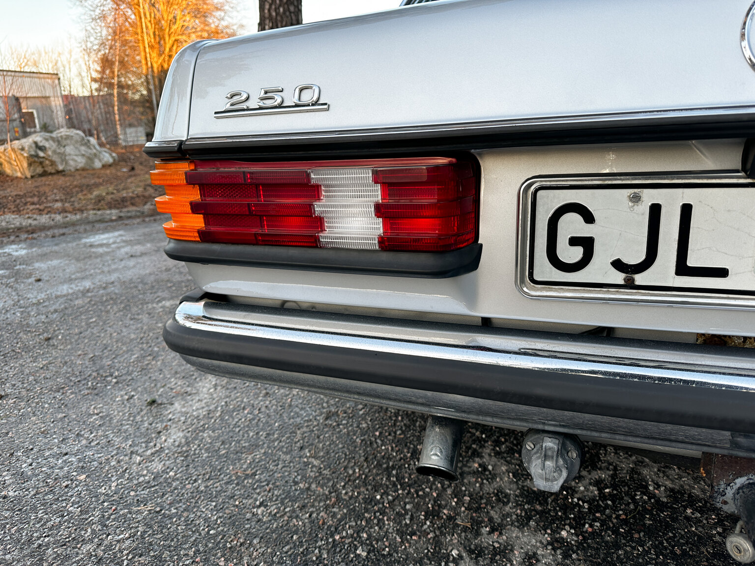 Exterior image of 1978 Mercedes-Benz 250