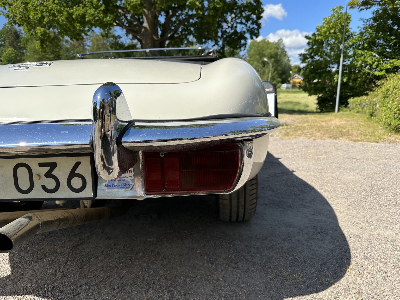 Exterior image of 1969 Jaguar E-Type