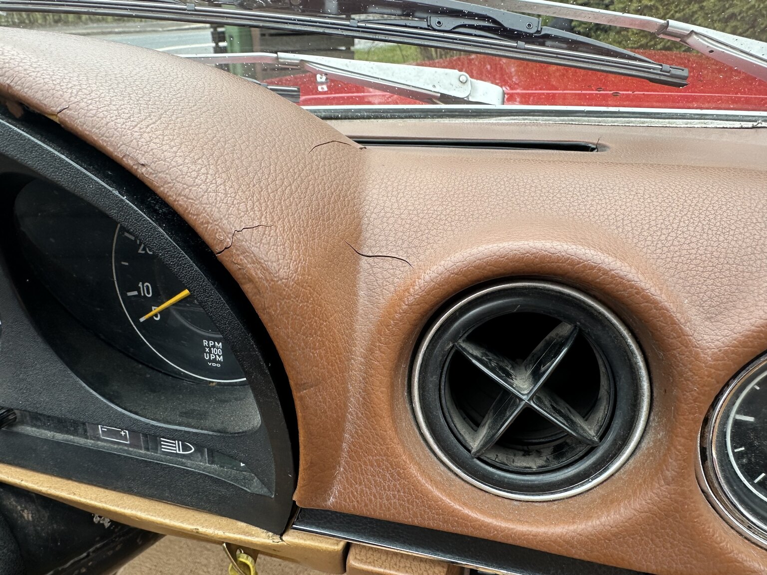 Interiörbild 1973 Mercedes-Benz 450 SL